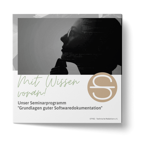 Mockup_Informationsbroschuere-Grundlagen-guter-Softwaredokumentation-1